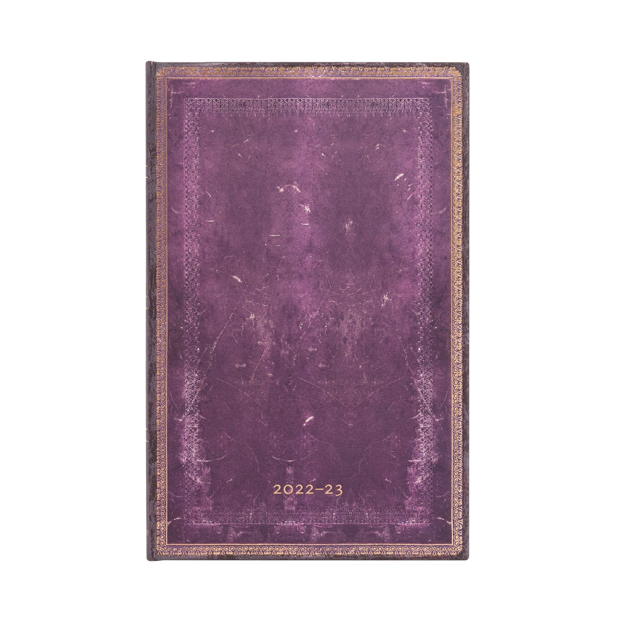 Paperblanks 18 Month Diaries 2022-2023 Concord | Vertical | Maxi (135 × 210 mm), Purple (DE8518-8)