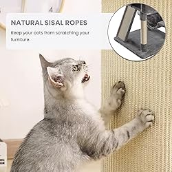SHA CERLIN 65in Larger Cat Tree Tower Condo for