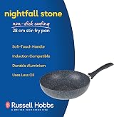 Russell Hobbs Nightfall Stone Wok 28cm Non-Stick Induction Pan view 2