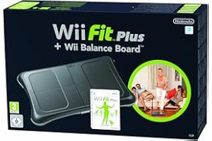 Nintendo Wii Fit Plus with Balance Board - Black (Wii)