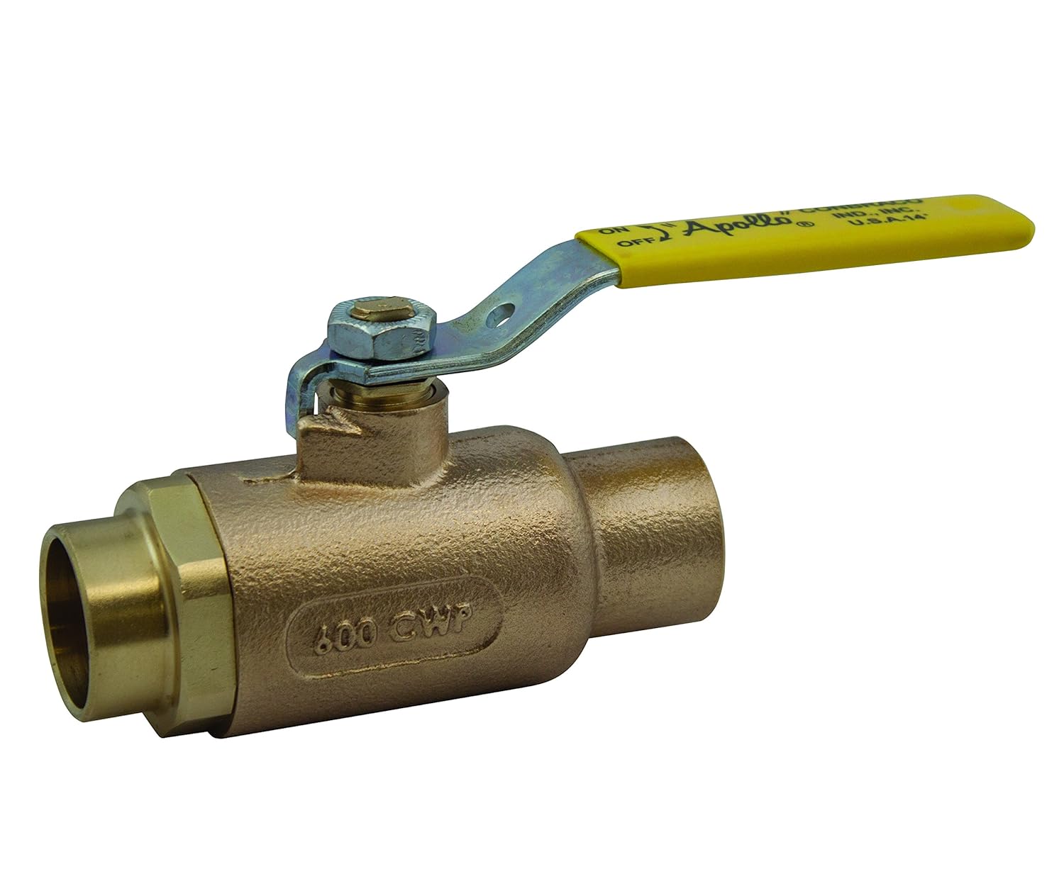3/4 inch Standard Port Sweat Ball Valve (30 Cv) Industrial