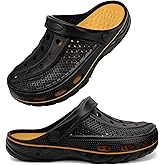 Women Men Orthopedic Clogs Arch Support Garden Shoes Sandals Slippers with Plantar Fasciitis Insoles