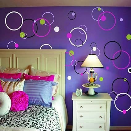 Kayra Decor Plastic Sheet Reusable Wall Stencil (16 X 24 Inches)