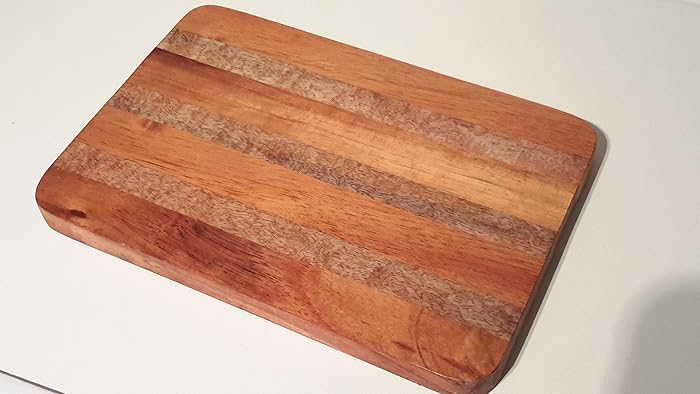 Amazon Com Medium Hawaiian Koa Wood And Mango Cutting Board