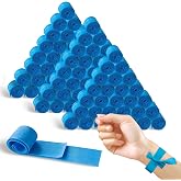 50 Pcs Disposable Tournique, Ourniquet for Blood Draw, 1 inch Wide x 18 inch Long, Latex-Free and Tear-Resistant, Medical Emergency Supplies for Nursing, Travel, and Outdoor First Aid