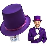 Nicky Bigs Novelties Adult Satin Top Hat Magician Gentleman Roaring 20s Tuxedo Formal Costume