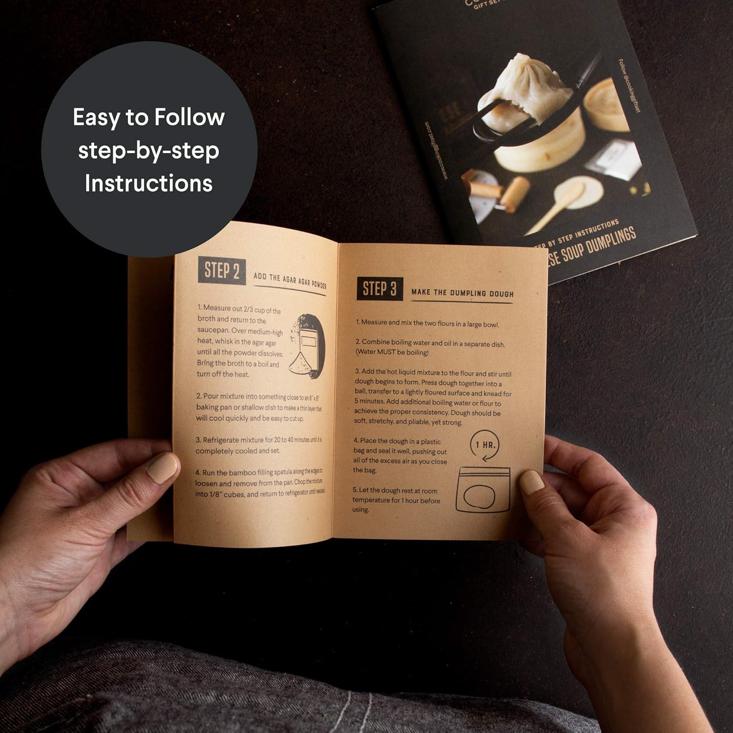 Cooking Gift Set | 5 PC Chinese Soup Dumpling Kit | Unique Gifts for Friends | Kitchen Gifts for Women Who Love to Cook: Grocery & Gourmet Food