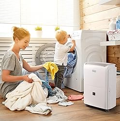 BLACK+DECKER 1500 Sq. Ft. Dehumidifier for Medium