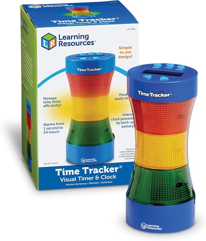 Temporizador Visual Infantil – Time Tracker 2.0 con Luces y Sonidos – Gestión de Rutinas y Tareas – 3+ Años – para Aula y Hogar