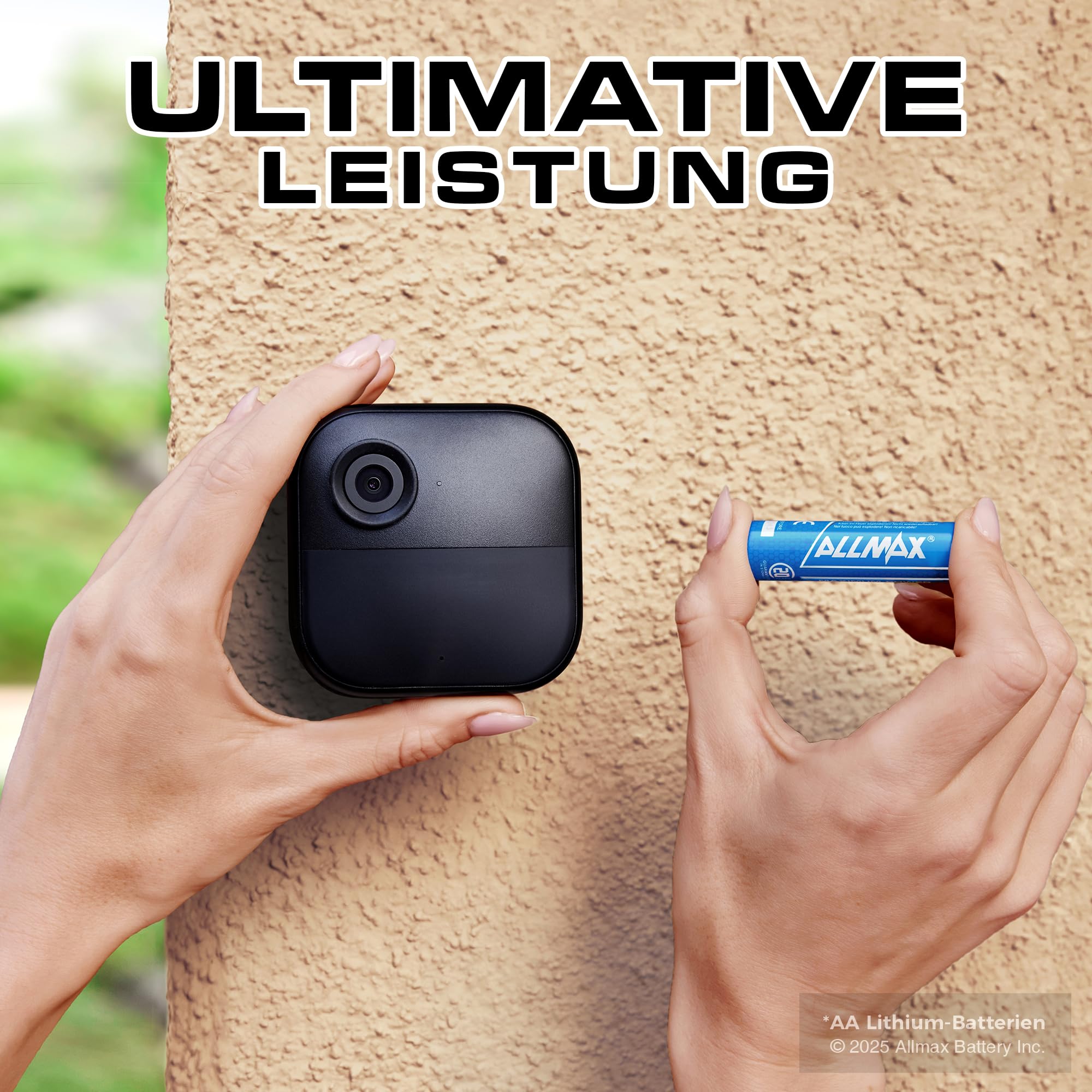 Allmax AA Mignon (FR6) Maximum Power Lithium Batterien (24 Stück) – Längste Lebensdauer, auslaufsicher, 20 Jahre Haltbarkeit, ultimative Leistung, perfekt für Blink Sicherheitskameras (1,5 V) 6