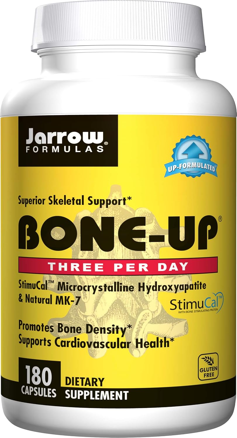 Jarrow Formulas Bone-Up Three Per Day, Promotes Bone Density, 90 Caps: Health & Personal Care