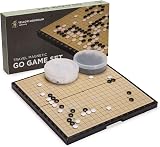 Yellow Mountain Imports Large Magnetic 19x19 Go Board with 361 Stones view 1