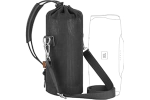 Desing Wish Speaker Carrying Case Bag Compatible with JBL Charge 3/ Charge 4/ Pulse 3 - Portable Bluetooth Speaker, Anti Scratch Speaker Protector Case Travel Speaker Pouch