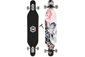 Amrgot 42 inches Complete Longborads Drop Through Deck Concave Cruise Professional Longboards