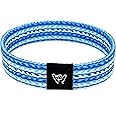 Hang Loose Bands - Coastal Surfer Beach Bracelet for Men, Women & Teens - Comfy Summer - Boho Reversible Wristband - Friendship Bracelets