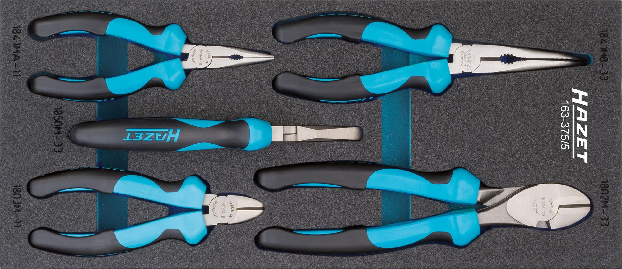Hazet 163–375 Pliers Set / 5