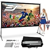 Elite Screens 120-INCH Projector Screen|Outdoor Indoor Movie Screens|16:9 Freestanding Portable Foldable ProjectionStand|Home Theater, OMS120H2