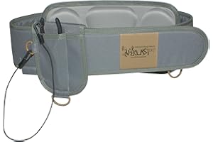 Foreverlast Inc. G3 Wading Belt Gear Kit, Universal Fishing Belt for Men & Women, Wade Belt for Fishing Includes Pliers, Grey