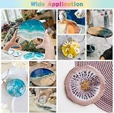 Funxim Crystal Clear Epoxy Resin Kit 1L Self Leveling 1:1 500ml+500ml view 7