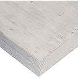 6061 Aluminum Sheet, Unpolished (Mill) Finish, T6 Temper, Meets ASTM B209, 0.125" Thickness, 12" Width, 12" Length