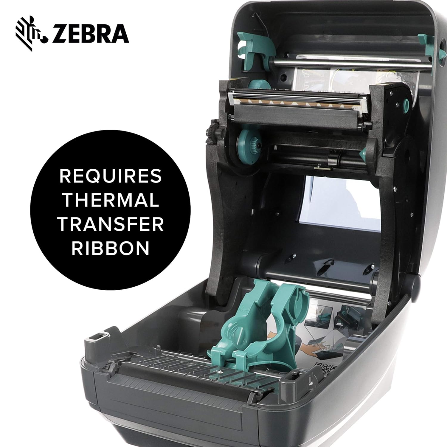 Zebra GX430t Thermal Transfer Desktop Printer Print Width of 4 in USB Serial Parallel and Ethernet Connectivity GX43-102410-000: Industrial & Scientific