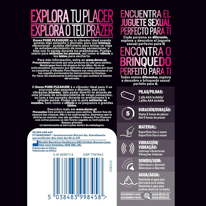 Vibratore pure pleasure durex Play