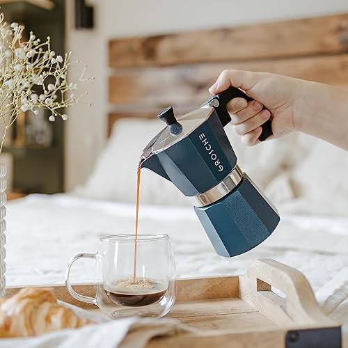 Amazon Portable Moka Pot Portable Aluminum Espresso Machine With