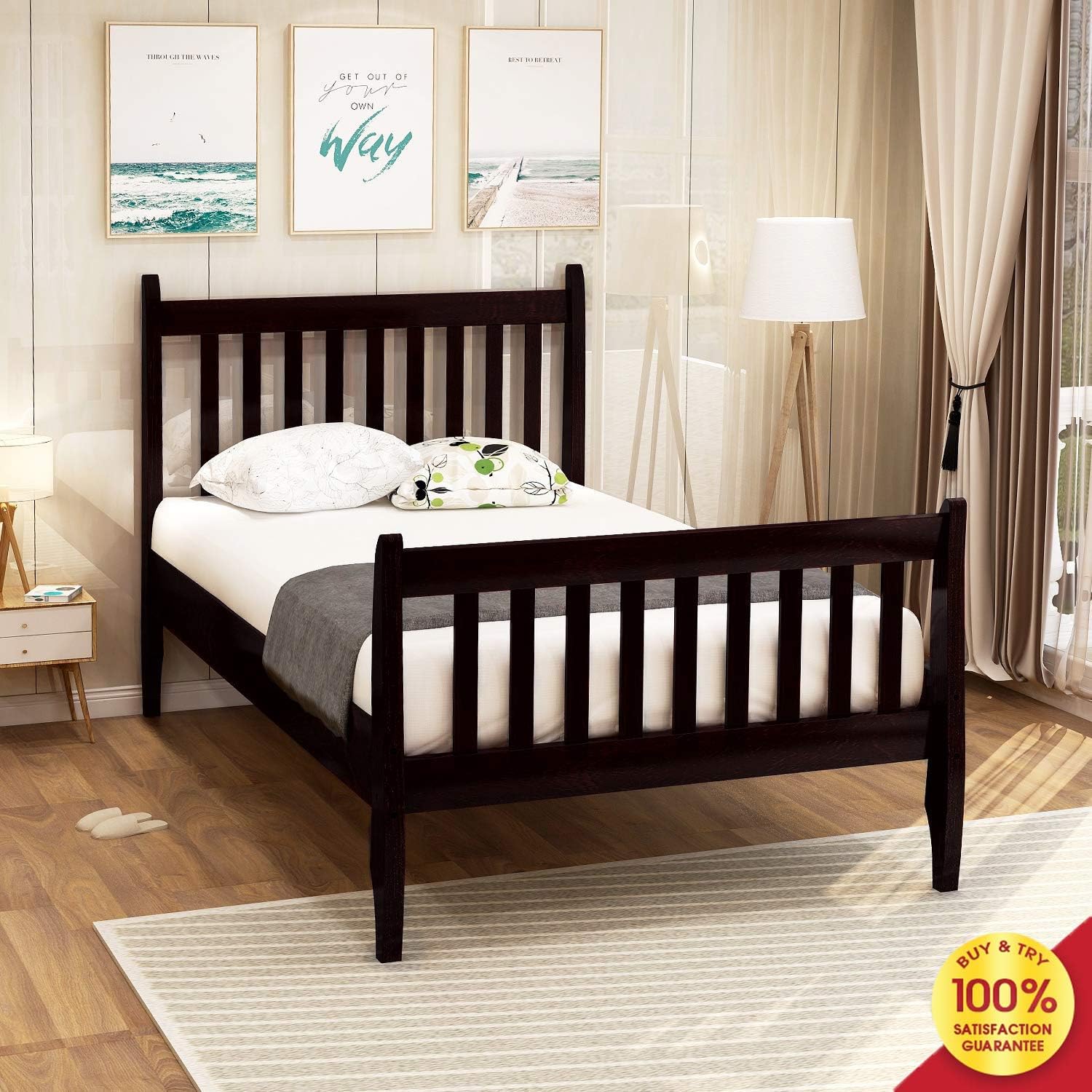 Best twin xl trundle bed frame 80 in