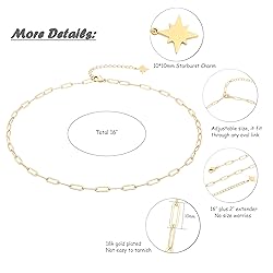Aobei Pearl 18k Gold Plated Oval Link Chain Choker
