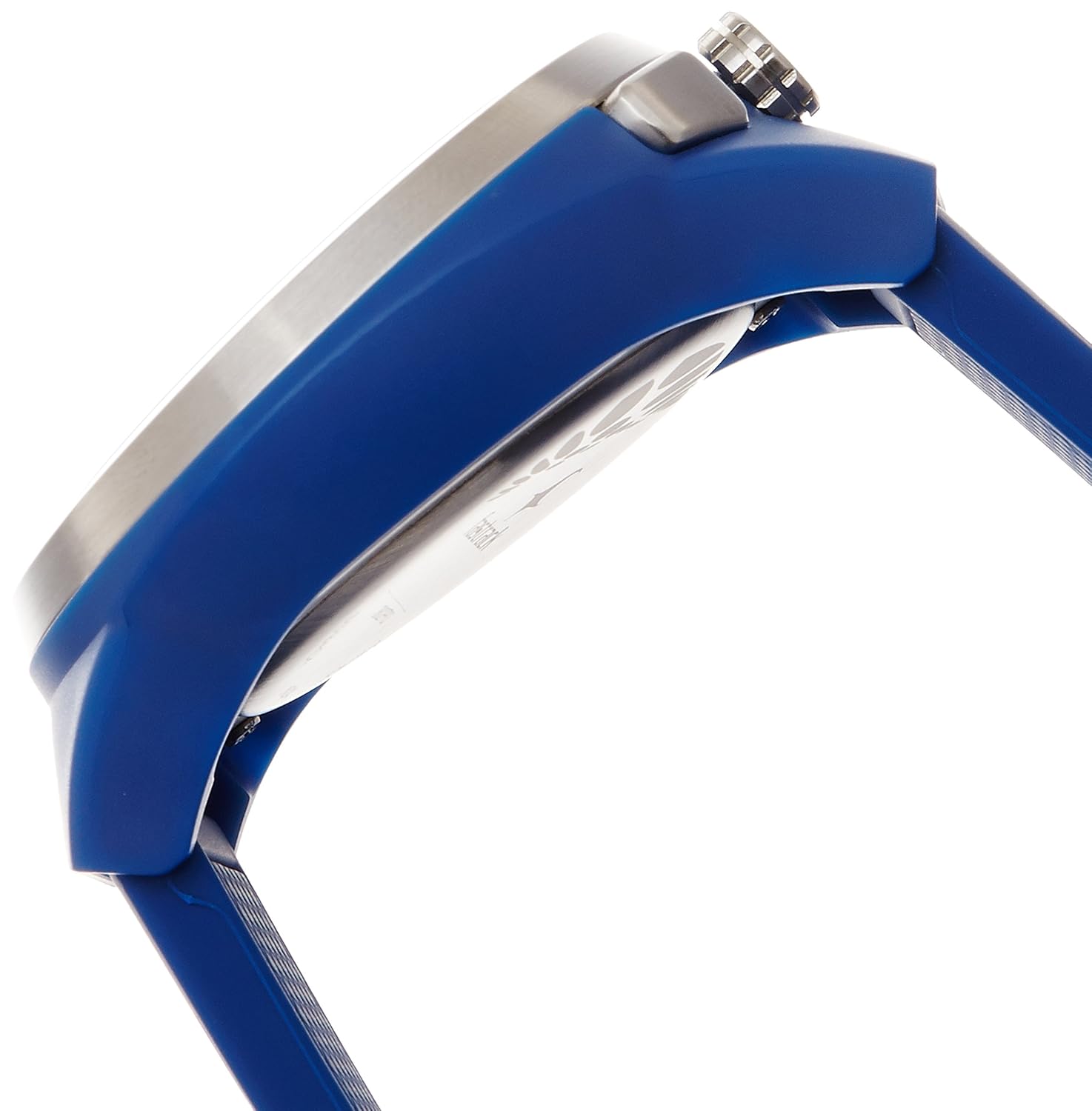 fastrack chronograph blue dial men's watch - 38002pp03j