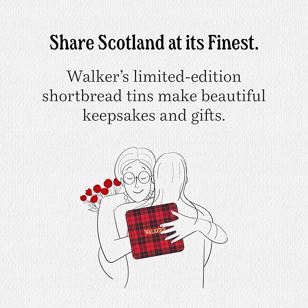 WALKER’S SHORTBREAD SCOTTISH ICON THISTLE HOLIDAY TIN, ALL-BUTTER SHORTBREAD COOKIES, 5.3 OZ TIN