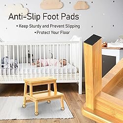 IPOW Multi-Purpose 2 Step Stool for Kids Adults