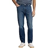 EXPRESS Men’s Slim-Straight Stretch Jeans – Flex Denim with Comfortable Fit and Durable Construction – Black Wash