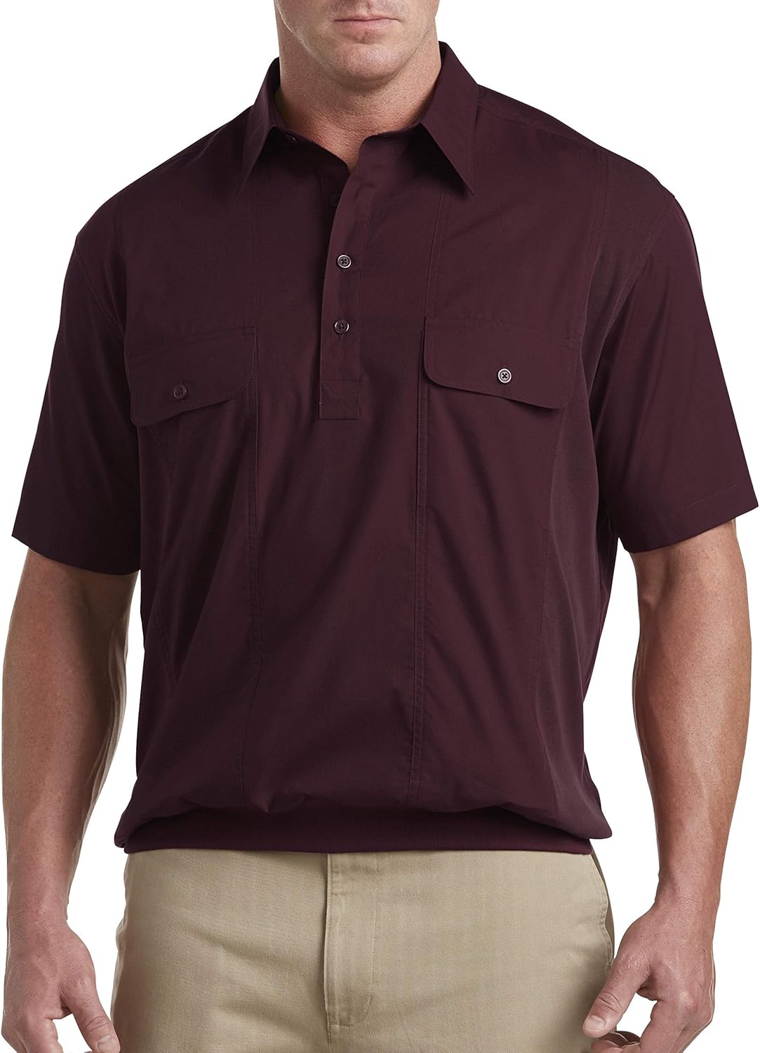 Harbor Bay by DXL Big and Tall ShortSleeve MoistureWicking Polo Shirt