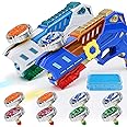 Bey Battling Top Burst Gyro Toy Set with Beystadium, 8 Spinning Top Burst Gyros 2 Toy Launchers Combat Battling Game Gifts for Boys Children Kids Ages 6+