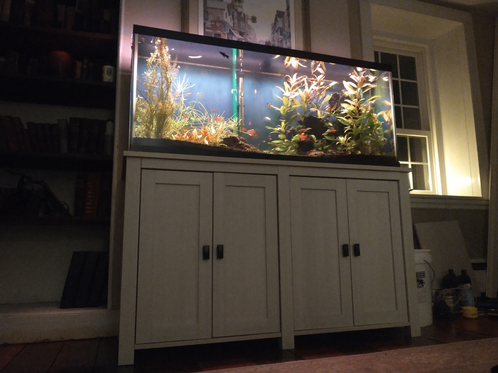 26/mo Finance Ollie & Hutch Farmington 10/20 Gallon Aquarium Stand