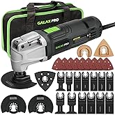 GALAX PRO Oscillating Multi-Tool Corded 2.4A, 28pcs Accessories | 21000 OPM Oscillating Power Tools for Wood, PVC, DIY Projects, 6 Variable Speed, 3&deg; Oscillating Angle, Storage Bag