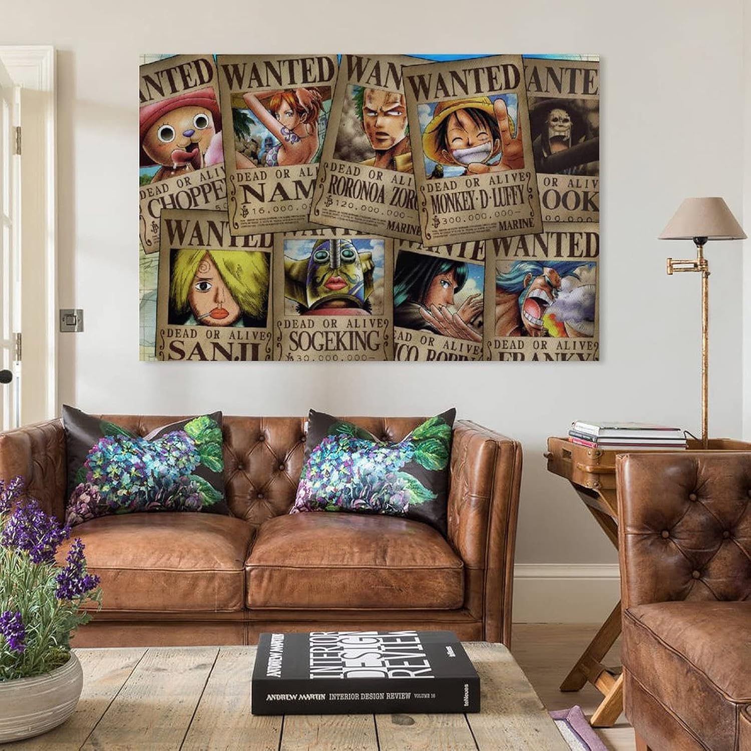 Amazon Co Jp アニメワンピースワンピース指名手配ポスター麦わら帽子大艦隊モンキー D ルフィロロノアゾロ キャンバスポスター寝室の装飾スポーツ風景オフィスルームの装飾ギフト キャンバスポスター壁アートの装飾リビングルームの寝室の装飾のための絵画の印刷