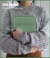 TiMOVO 6-7 Inch Kindle Sleeve Case Bodhi Green Premium Material view 8