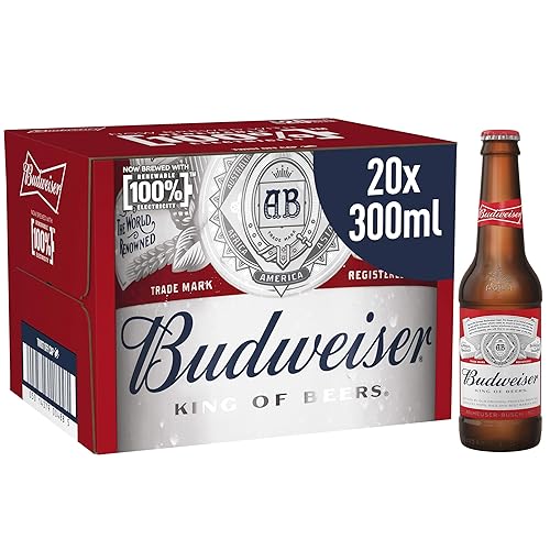 Budweiser Beer, 20 x 300ml,packaging may vary