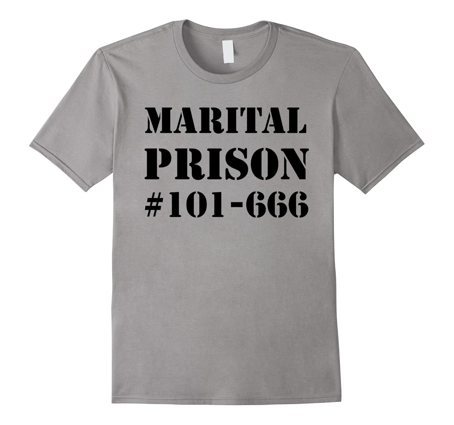 Marital Prison: Funny Convict T-Shirt-T-Shirt