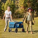 TIMBER RIDGE Festival Trolley on Wheels 200L Foldable with Brakes 100kg view 2