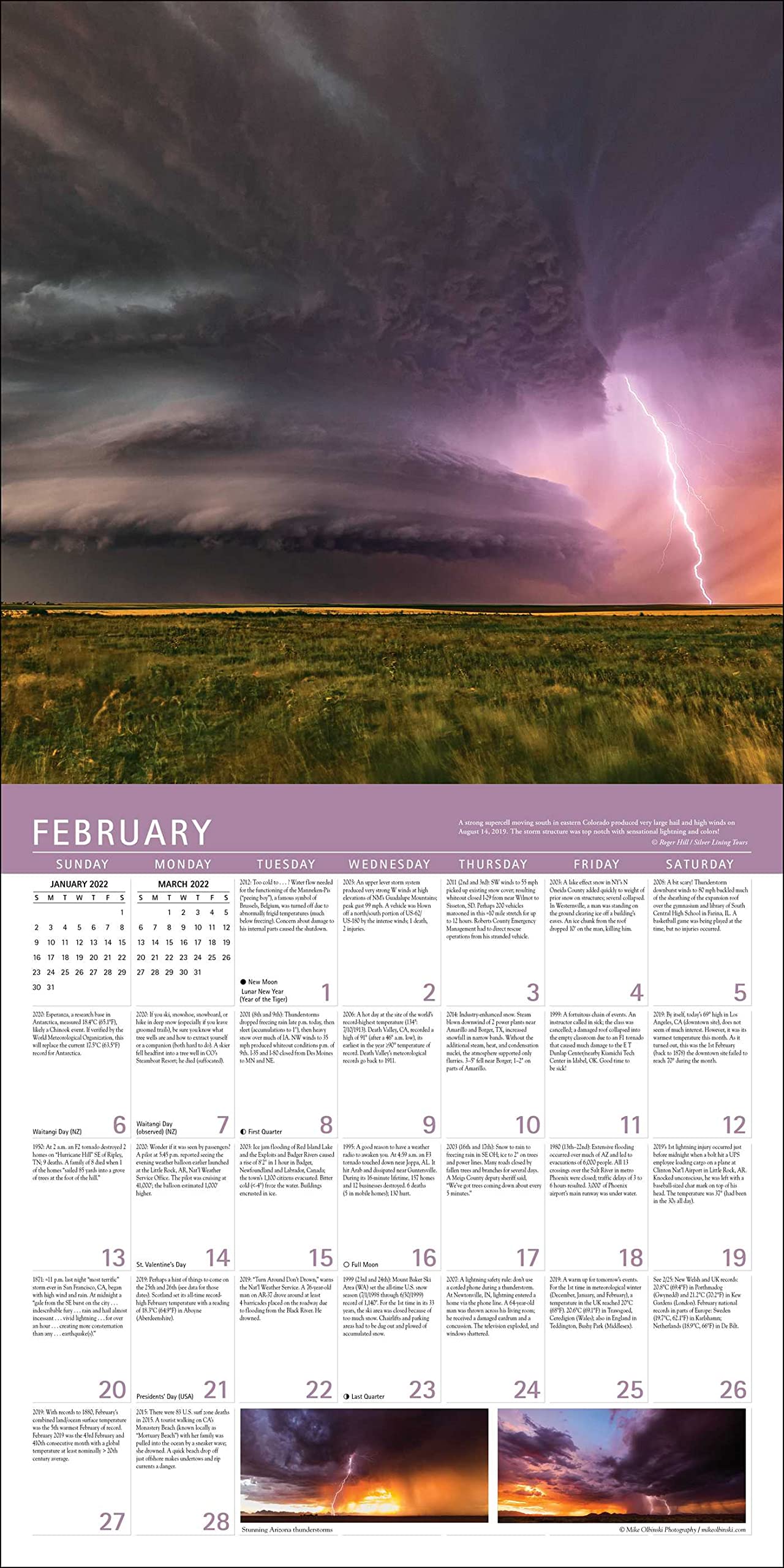 Weather Calendar 2022 Weather Guide 2022 Wall Calendar: With Phenomenal Weather Events: Andrews  Mcmeel Publishing: 0050837440562: Amazon.com: Books