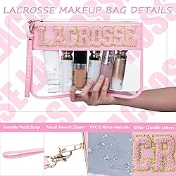 BuyCard 2 Pcs Lacrosse Gifts Makeup Bag with