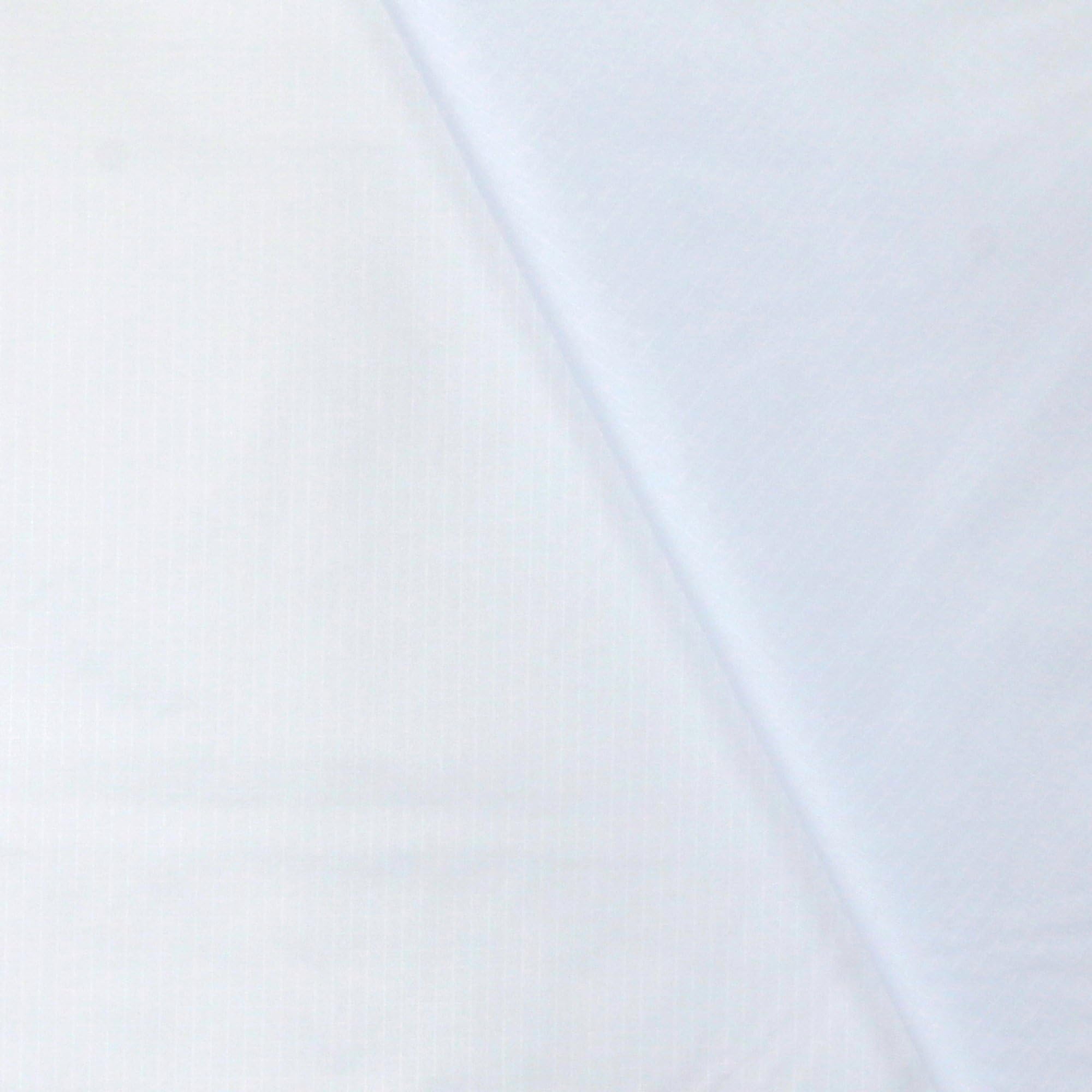 White Rip Stop Nylon Fabric - Sold By the Yard