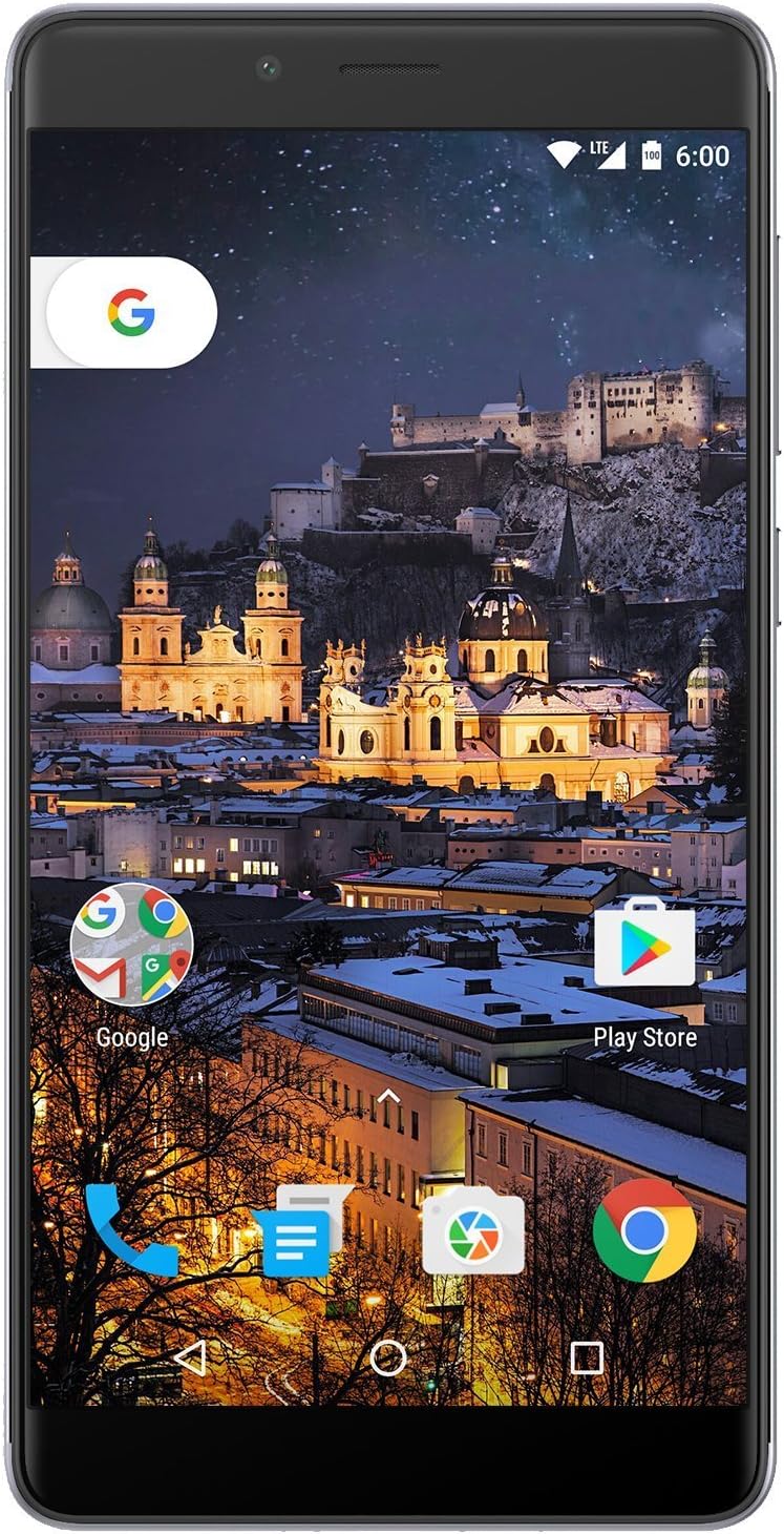 Figo Gravity- 4G LTE GSM Unlocked OctaCore 1.3 GHz 3GB Ram 32GB Storage Android 6 Camera 13MP/5MP Fingerprint Sensor 3000Mah Battery 5.5" HD IPS Display Full Metallic Body (Gray)