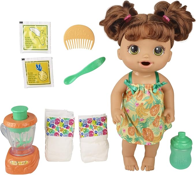Baby Alive Magical Mixer Baby Doll Tropical Treat with Blender