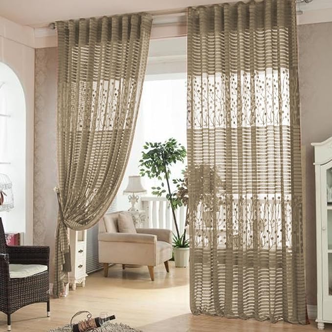 Cortinas Salon Modernas Cortinas Ventana/Hoja Hueco