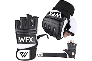 WFX Punch Bag Boxing Gloves Karate Mitts MMA Body Combat Taekwondo Training Martial Art Fighting Grappling Muay Thai TKD MMA Synthetic