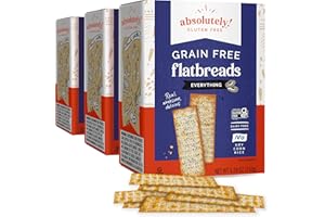 Absolutely Gluten Free Everything Flatbread, 5.29-Ounce (3-Pack)